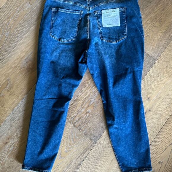 GOOD AMERICAN ALWAYS FITS GOOD LEGS SKINNY JEANS | INDIGO450 size 28-32 - Picture 9 of 9